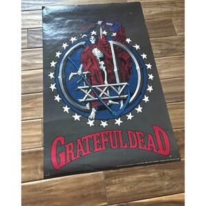 1990 Grateful Dead Poster 25th Anniversary